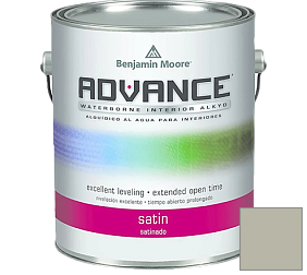 Краска Benjamin Moore 792. Advance Interior Paint-Satin эмаль цвет 1495 October Mist