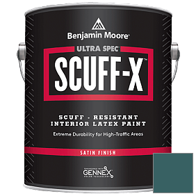 Краска Ultra Spec SCUFF-X Interior Satin Finish (486) цвет 2054-20 Beau Green