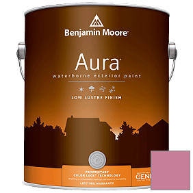 Краска Aura Waterborne Exterior Low Lustre Finish (634) цвет 2084-40 Precious Pink