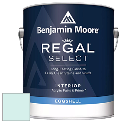 Benjamin Moore 549 Regal Select Waterborne Interior Eggshell Finish краска цвет 2048-70 Barely Teal