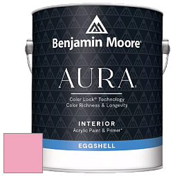 Benjamin Moore Aura 524 Waterborne Interior Eggshell Finish краска цвет 2001-50 Full Bloom
