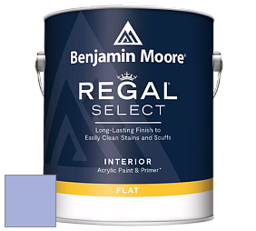 Benjamin Moore 547 Regal Select Waterborne Interior Flat Finish краска цвет 2068-50 Victorian Trim
