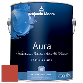 Benjamin Moore Aura 524 Waterborne Interior Eggshell Finish краска цвет NCS S 1580-Y80R 