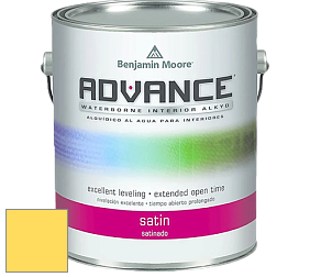 Benjamin Moore 792 Advance Interior Paint-Satin эмаль цвет 2022-40 Banana Yellow