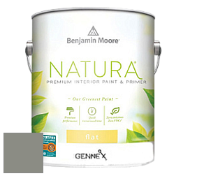 Benjamin Moore 514 Natura Interior Semi-Gloss Finish краска цвет 1483 Cos Cob Stonewall