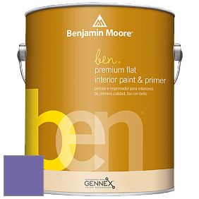 Benjamin Moore Ben W625 Premium Interior Latex Flat краска цвет NCS S 3050-R60B 