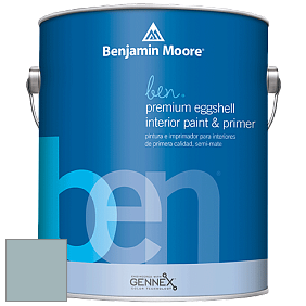 Benjamin Moore Ben W626 Premium Interior Latex Eggshell краска цвет 2136-50 Colorado Gray
