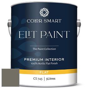 COLOR SMART CS 745 ELIT PAINT глубокоматовая моющаяся краска цвет 2139-30 Sharkskin