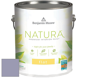 Benjamin Moore 512 Natura Interior Flat Finish матовая краска цвет NCS S 3020-R60B 