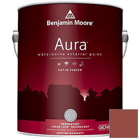 Краска Aura Waterborne Exterior Satin Finish (631) цвет 2090-20 Rich Chestnut