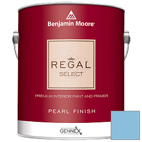 Краска Regal Select Waterborne Interior Pearl Finish (550) цвет 2063-50 Blue Marguerite
