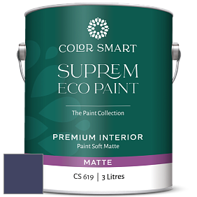 COLOR SMART CS 619 SUPREM ECO PAINT матовая краска цвет 2067-10 Midnight Navy