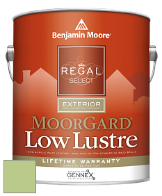 Benjamin Moore W103 Regal Select Exterior Paint-MoorGard Low Lustre Finish краска цвет 425 Lime Twist
