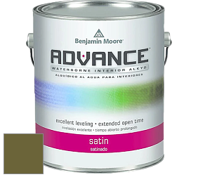 Benjamin Moore 792 Advance Interior Paint-Satin эмаль цвет NCS S 5540-G60Y 
