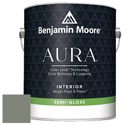Benjamin Moore Aura 528 Waterborne Interior Semi-gloss Finish краска цвет RAL 7023 