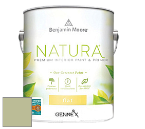 Benjamin Moore 514 Natura Interior Semi-Gloss Finish краска цвет NCS S 2020-G50Y 