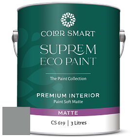 COLOR SMART CS 619 SUPREM ECO PAINT матовая краска цвет NCS S 4502-G 