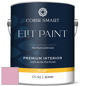 COLOR SMART CS 745 ELIT PAINT глубокоматовая моющаяся краска цвет 2084-50 Rosy Glow