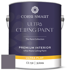 COLOR SMART CS 758 ULTRA CEILING PAINT ультраматовая краска цвет NCS S 6010-R50B 