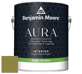 Benjamin Moore Aura 528 Waterborne Interior Semi-gloss Finish краска цвет 2147-10 Oregano