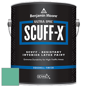 Benjamin Moore 485 Ultra Spec SCUFF-X Interior Eggshell Finish краска цвет NCS S 2040-B90G 