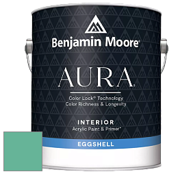 Benjamin Moore Aura 524 Waterborne Interior Eggshell Finish краска цвет NCS S 2040-B90G 