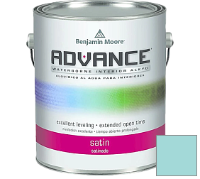 Краска Benjamin Moore 792. Advance Interior Paint-Satin эмаль цвет 737 Sonoma Skies