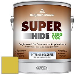 Benjamin Moore 357 Super Hide Zero Voc Interior Eggshell краска цвет 399 Exotic Lime