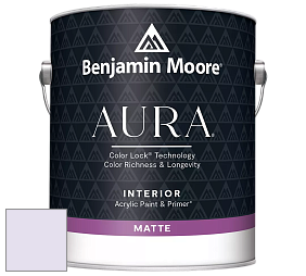 Benjamin Moore Aura 522 Interior Paint - Matte краска цвет 2071-70 Misty Lilac