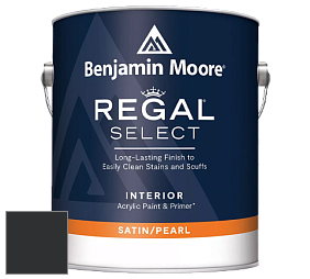 Benjamin Moore 550 Regal Select Waterborne Interior Pearl Finish краска цвет RAL 9004 