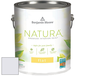 Benjamin Moore 512 Natura Interior Flat Finish матовая краска цвет 2069-70 Polar White
