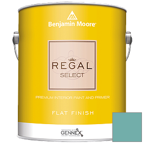 Краска Regal Select Waterborne Interior Flat Finish (547) цвет 2049-40 Peacock Blue