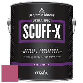 Benjamin Moore 484 Ultra Spec SCUFF-X Interior Matte Finish краска цвет NCS S 2060-R20B 