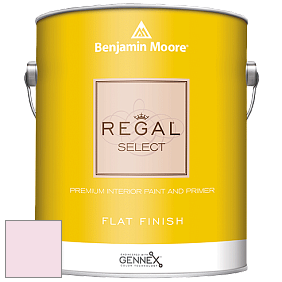 Benjamin Moore 547 Regal Select Waterborne Interior Flat Finish краска цвет 2086-70 50's Pink