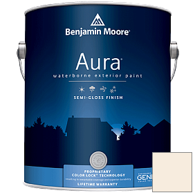 Краска Aura Waterborne Exterior Semi-Gloss Finish (632) цвет 2157-70 Ivory Tower