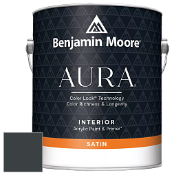 Benjamin Moore Aura 526 Waterborne Interior Satin Finish покрытие цвет NCS S 8505-B20G 