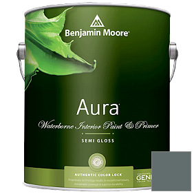 Краска Aura Waterborne Interior Semi-gloss Finish (528) цвет HC-160 BM HC-160