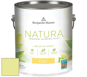 Benjamin Moore 512 Natura Interior Flat Finish матовая краска цвет 2026-50 Fresh Cut Grass