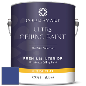 COLOR SMART CS 758 ULTRA CEILING PAINT ультраматовая краска цвет NCS S 4055-R70B 