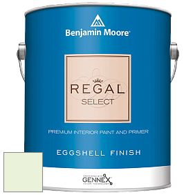 Benjamin Moore 549 Regal Select Waterborne Interior Eggshell Finish краска цвет 2030-70 Iced Mint