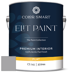 COLOR SMART CS 745 ELIT PAINT глубокоматовая моющаяся краска цвет NCS S 3502-R50B 