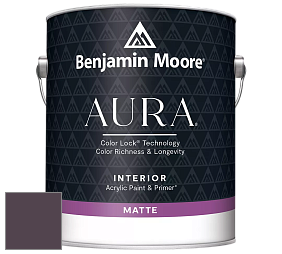 Benjamin Moore Aura 522 Interior Paint - Matte краска цвет 2073-10 Dark Purple