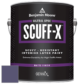 Benjamin Moore 484 Ultra Spec SCUFF-X Interior Matte Finish краска цвет 2070-30 Dark Lilac