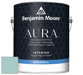 Benjamin Moore Aura 524 Waterborne Interior Eggshell Finish краска цвет 2050-50 Waterfall