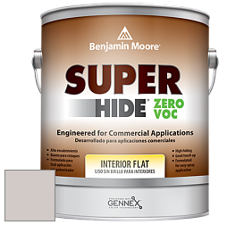 Benjamin Moore 355 Super Hide Zero Voc Interior Flat краска цвет AF-665 