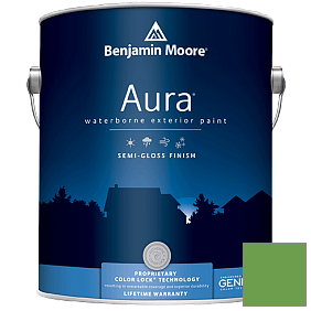 Краска Aura Waterborne Exterior Semi-Gloss Finish (632) цвет 560 Sullivan Green