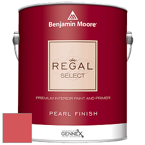 Benjamin Moore 550 Regal Select Waterborne Interior Pearl Finish краска цвет 2009-30 Dark Salmon