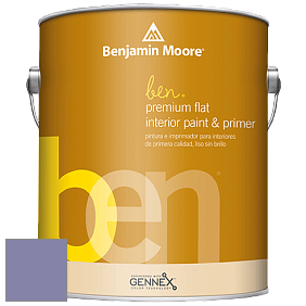 Benjamin Moore Ben W625 Premium Interior Latex Flat краска цвет 2070-40 Spring Purple