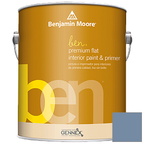 Краска Ben Premium Interior Latex Flat (W625) цвет 831 Stratford Blue