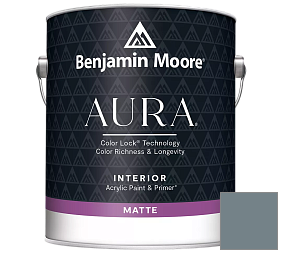 Краска Benjamin Moore Aura Interior Paint - Matte (522) цвет AF-555 